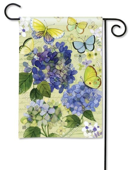 Hydrangea Beauties Garden Flag