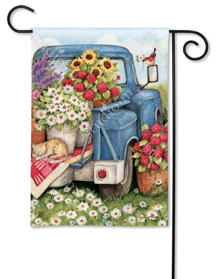 Flower Pickin' Time Garden Flag