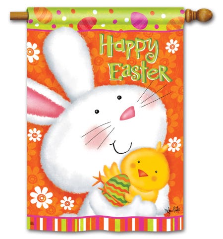 Bunny Love Standard Flag