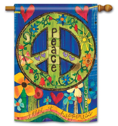 Peace Everywhere Standard Flag