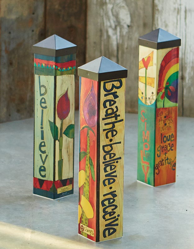 20" Art Poles